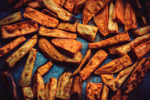 Cinnamon Maple Sweet Potato Fries